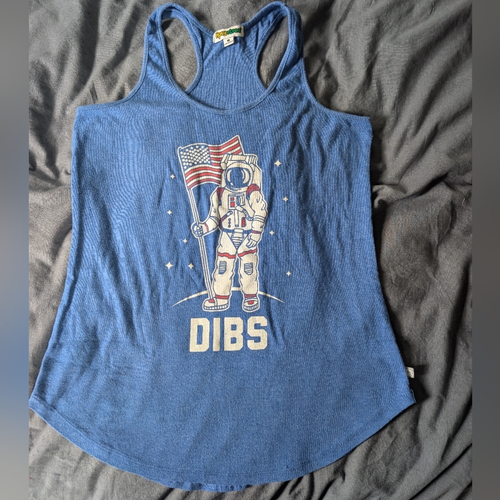Tipsy elves “DIBS” Fourth of July racer back tank